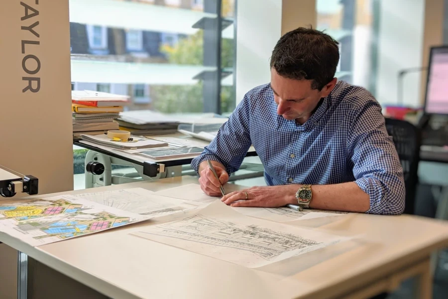 10 Daniel Morgans Chapman Taylor Architect Sketching October 2020