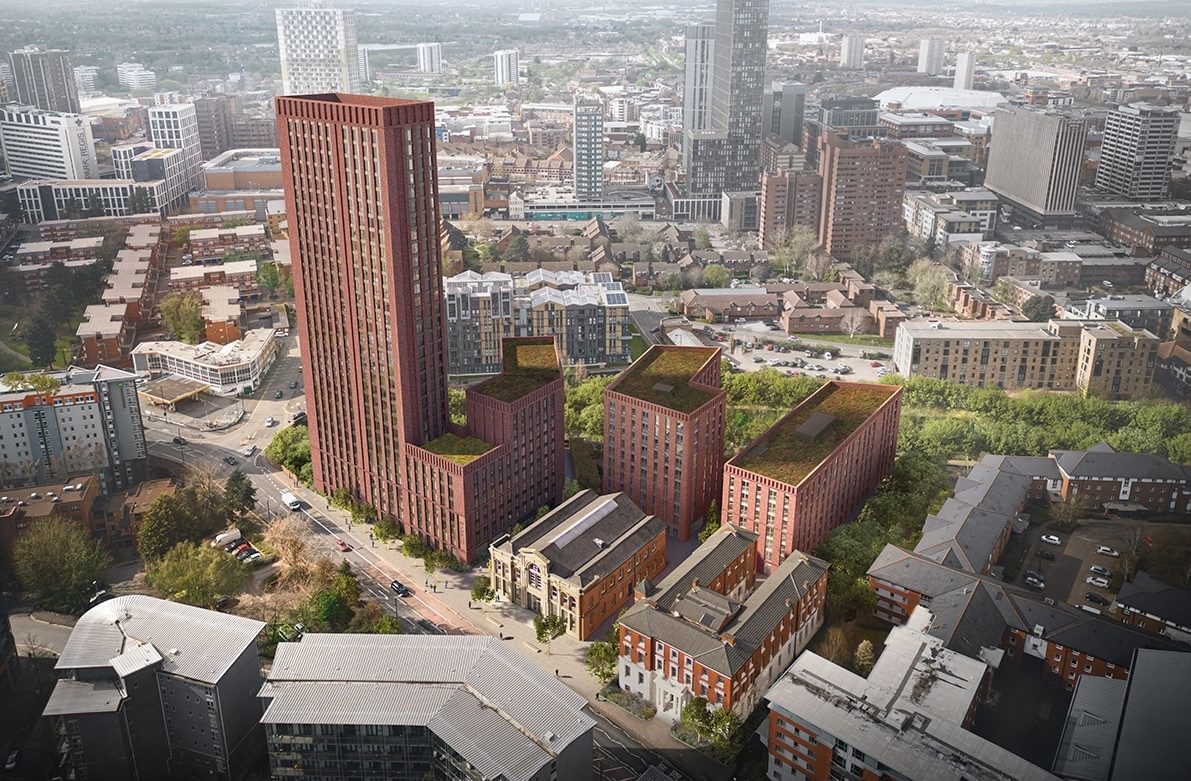 318_SecchiSmith_Chapman_Taylor_Queens_Hospital_Close_Birmingham_View01_FinalHR_230414_Thumb