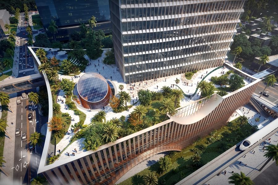 Chapman Taylor Sinopec Free Trade Tower Haikou China 20