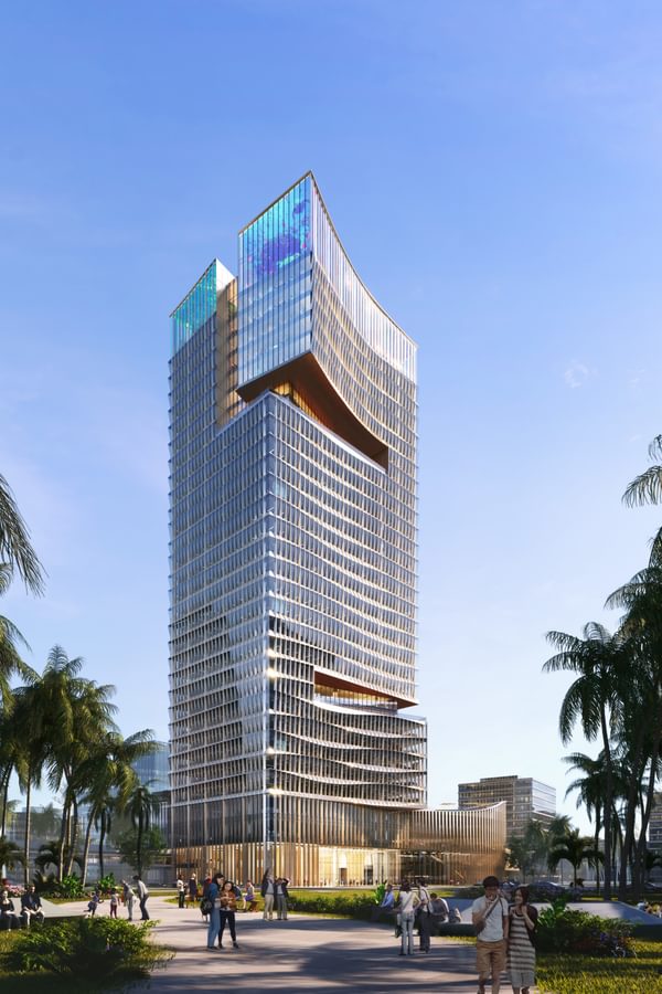 Chapman Taylor Sinopec Free Trade Tower Haikou China C04
