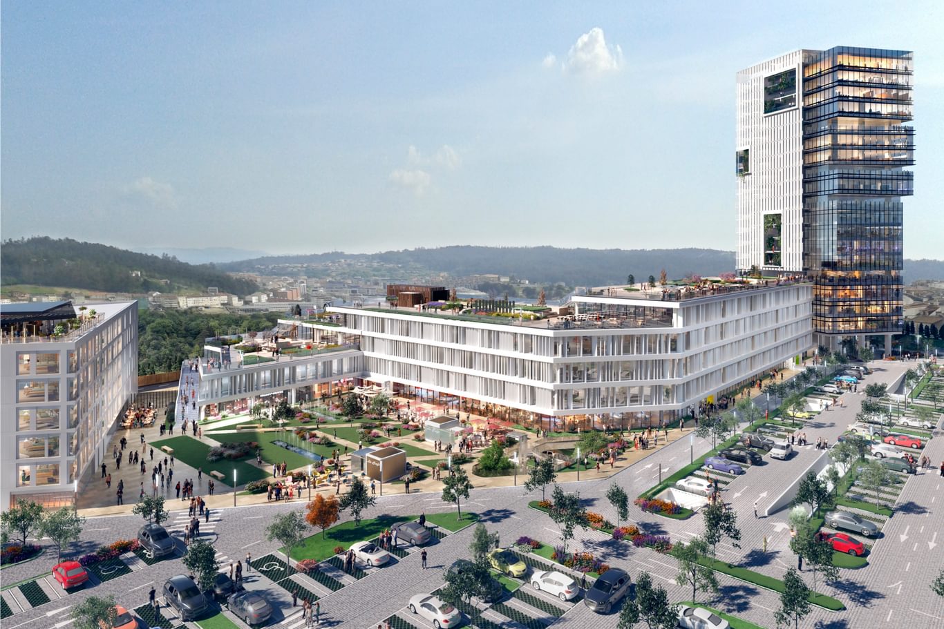 Cinco District Mixed Use Project At Carnaxide Portugal 4