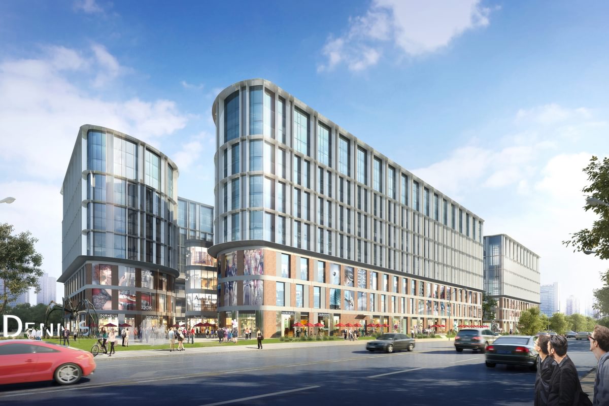 Dennis Zhengzhou Airport District Shopping Centre Zhengzhou China 人视日景