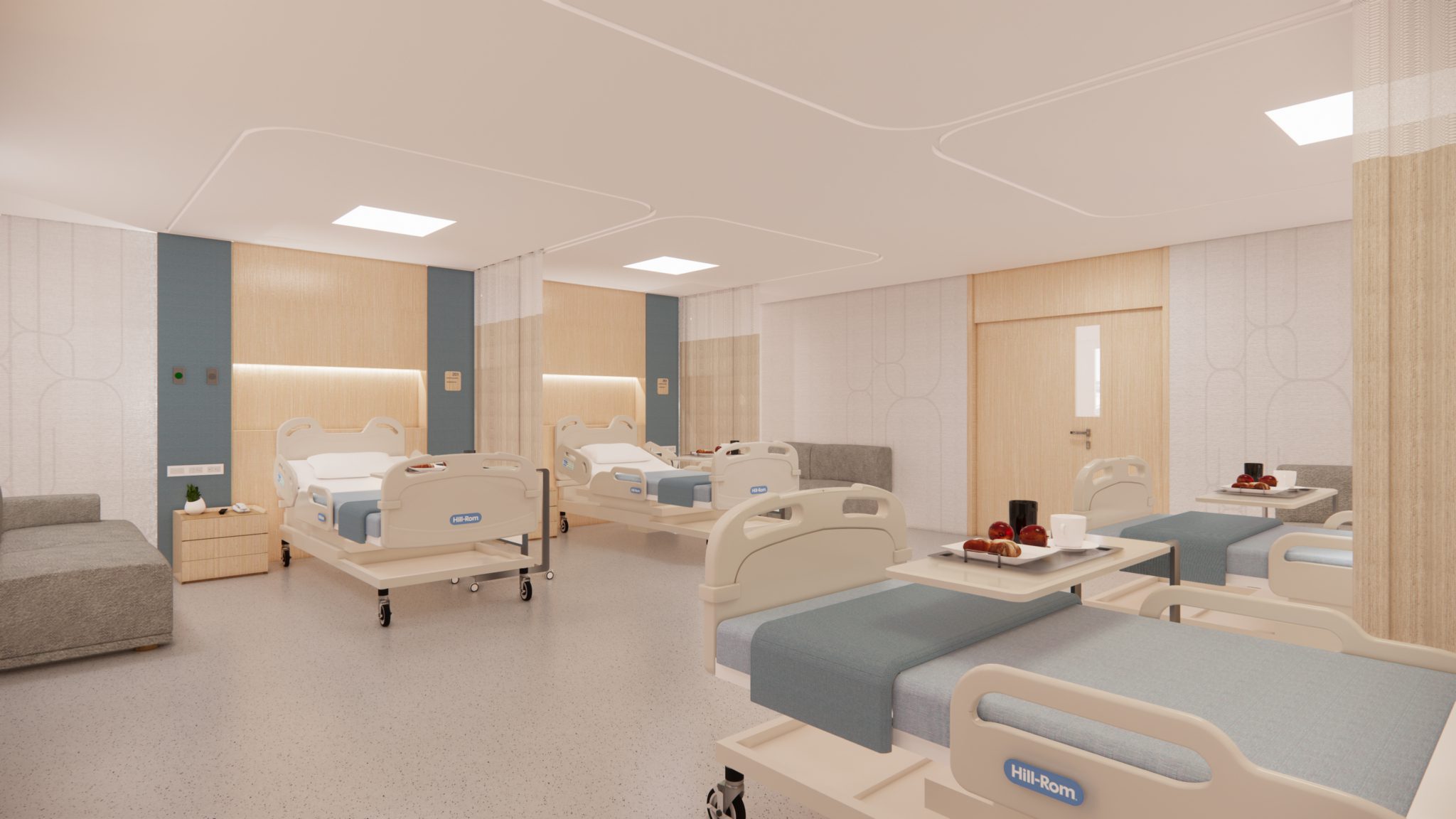 Chapman Taylor’s hospital ward renovation design for… | Chapman Taylor