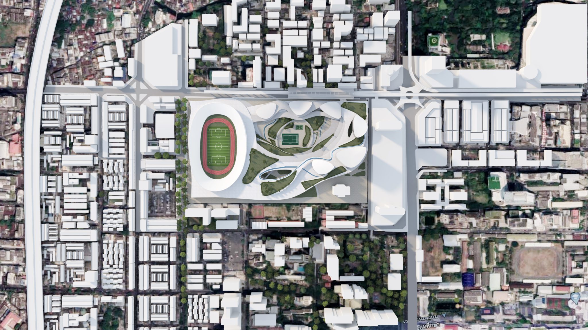 Pmac Stadium Chart Chapman Taylor creates masterplan for the PMCU… | Chapman Taylor
