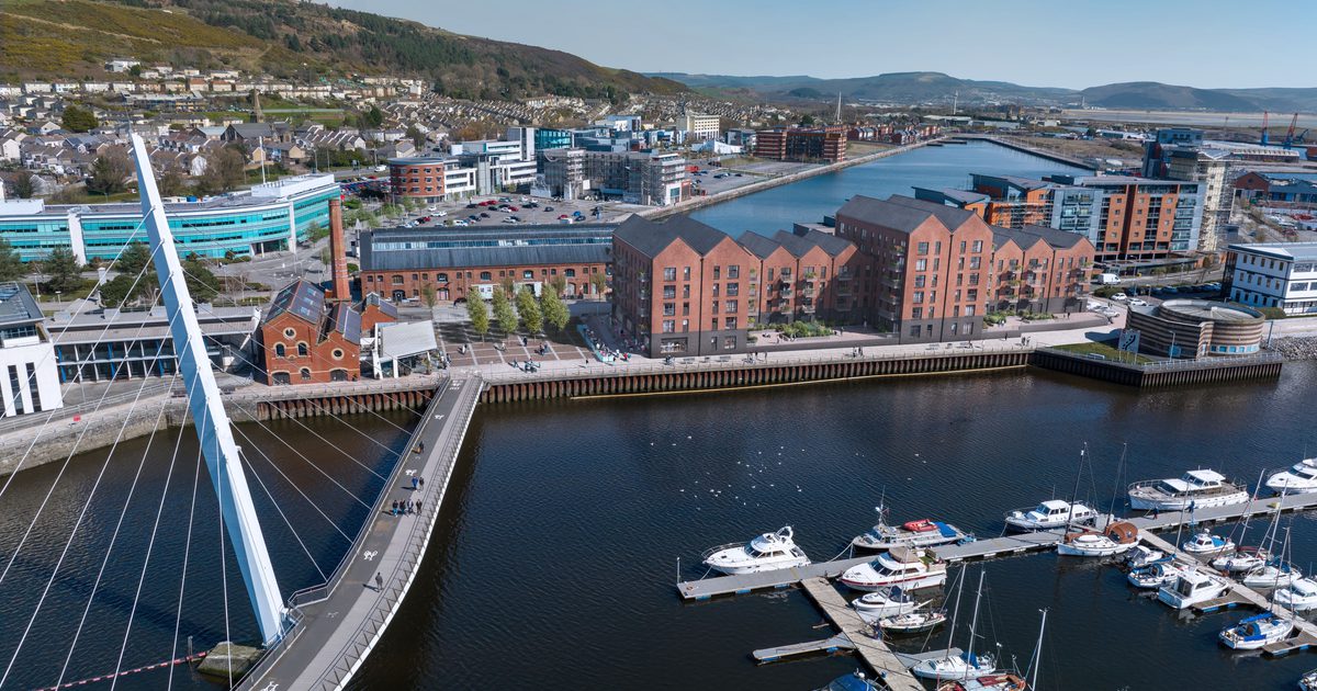 Construction underway at Riverside Wharf: Delivering… | Chapman Taylor