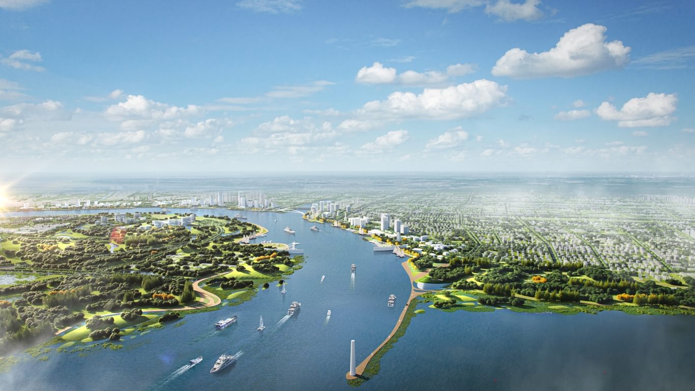 Urban Design Of Wusong Two Riverbank Clusters Chapman Taylor 1