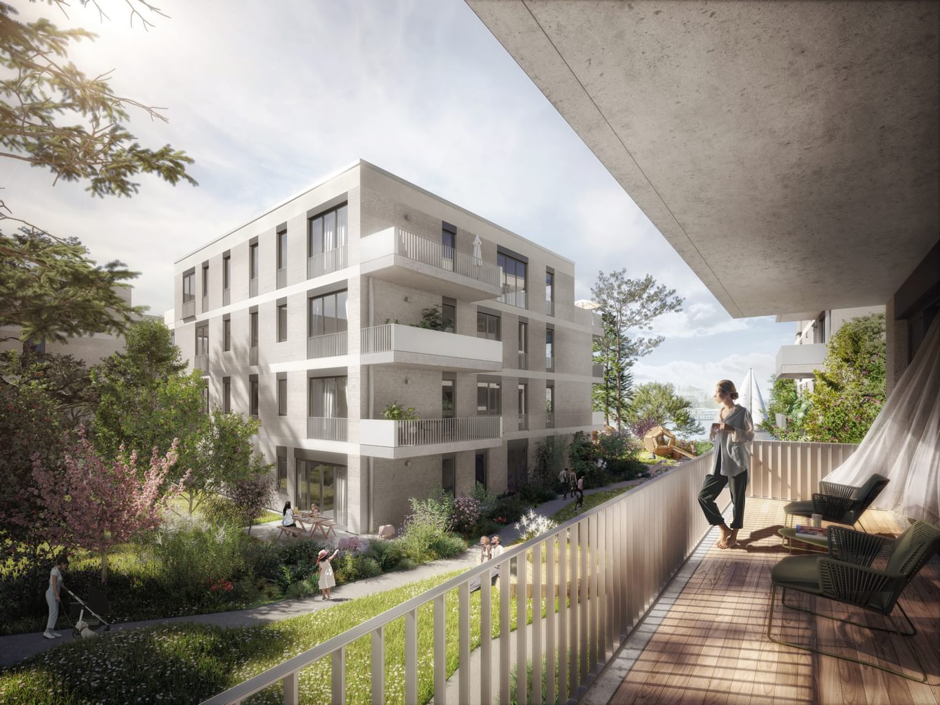 Wendenschloßstraße Berlin Chapman Taylor 221118 Terrace View