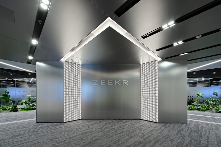 杭州望朝极氪总部办公室项目 门厅3 Zen Glow1645 Custom